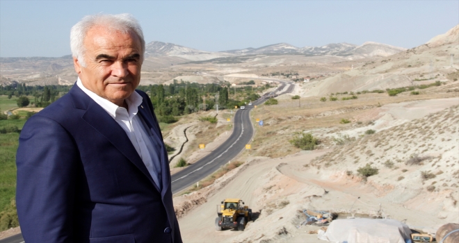 Beypazarı-Nallıhan arasındaki bölünmüş yol çalışmaları yeniden başladı