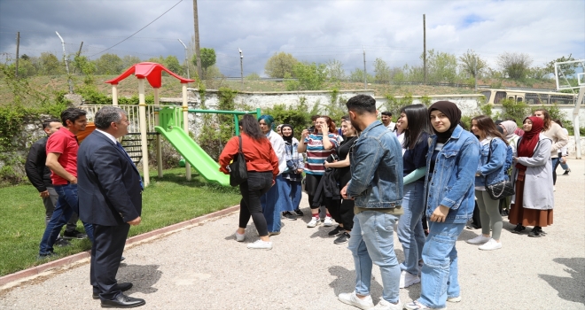 Çubuk Belediye Başkanı Baki Demirbaş, gençlerle buluştu 