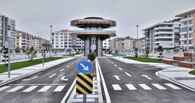 Karatay Trafik Eğitim Parkı, açılış için gün sayıyor