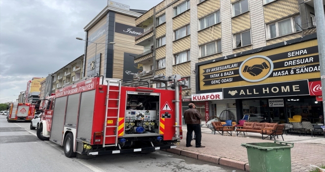 Kayseri'de bir dairede çıkan yangın söndürüldü