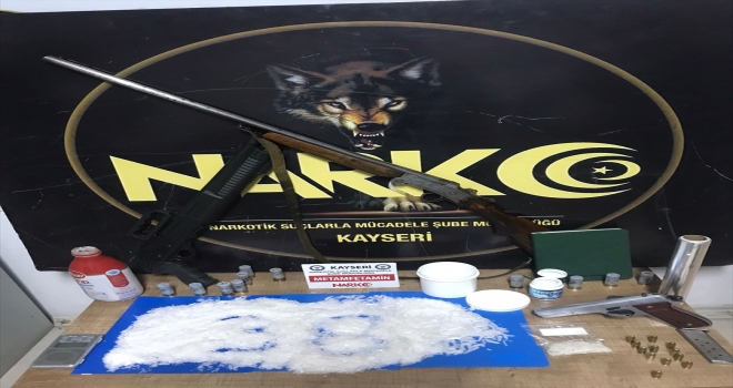 Kayseri'de uyuşturucu operasyonunda bir şüpheli yakalandı