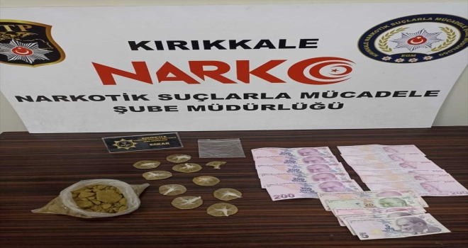 Kırıkkale'de uyuşturucu ticareti iddiasıyla 1 şüpheli tutuklandı