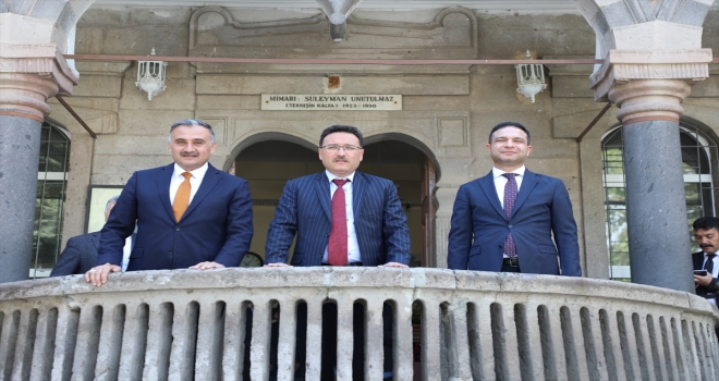 Vali Çiçek, Develi ilçesinde ziyaretlerde bulundu 