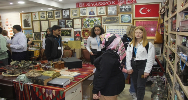 Zara ilçesi 4 ülkeden öğrencileri ağırladı