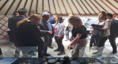 Ankara Üniversitesi Beypazarı MYO Ahlat'ta sergi açtı