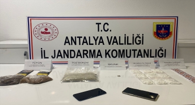 Antalya'da uyuşturucu operasyonunda 2 şüpheli gözaltına alındı