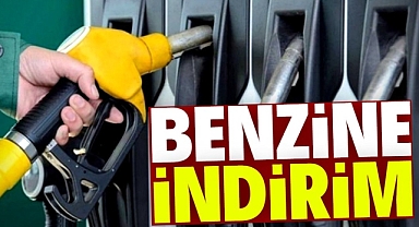 Benzine indirim geldi