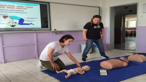 Beypazarı Gençlik ve Spor İlçe Müdürlüğü personeline ilk yardım eğitimi 