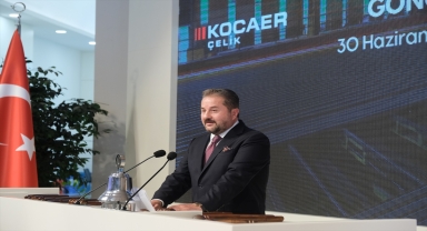 Borsa İstanbul'da gong Kocaer Çelik için çaldı