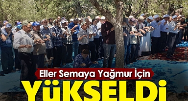 Bozkandak Köyü'nde Yağmur Duası Yapıldı