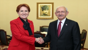 CHP Genel Başkanı Kılıçdaroğlu, İYİ Parti Genel Başkanı Akşener ile görüştü