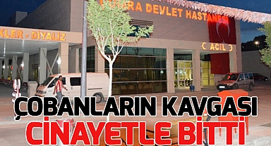 Çobanlar arasında çıkan silahlı kavgada bir kişi öldü