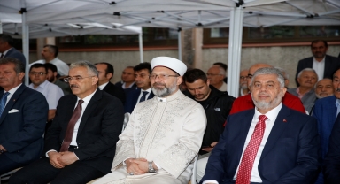 Diyanet İşleri Başkanı Erbaş, Eskişehir Müftülüğü Hizmet Binası ve Kur'an Kursu'nun temelini attı: