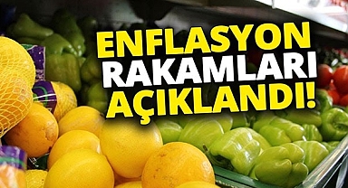 Enflasyon rakamları açıklandı