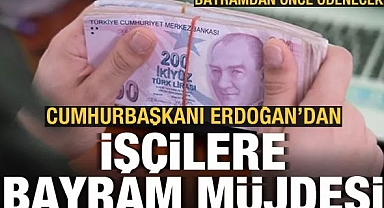 Erdoğan talimatı verdi: İşçilere bayram müjdesi
