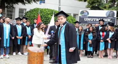 ERÜ Havacılık ve Uzay Bilimleri Fakültesi'nde mezuniyet heyecanı yaşandı