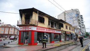 Eskişehir'de yangın çıkan otel kullanılamaz hale geldi