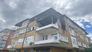 Kayseri'de ev sahibiyle tartışan kiracı evi ateşe verdi