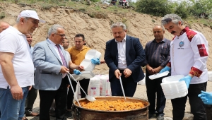 Kayseri'de Mimarsinan Evliyalar Günü Pilav Etkinliği yapıldı