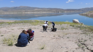 Kayseri'deki 7,5 milyon yıllık fosilleri yabancı paleoantropologlar inceledi