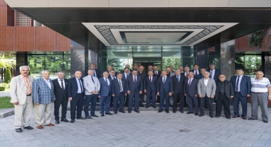 KESOB'a bağlı oda başkanlarından Büyükkılıç'a ziyaret