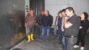 Konya'da balık fabrikasında çıkan yangın söndürüldü