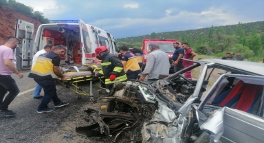 Konya'daki trafik kazasında 6 kişi yaralandı