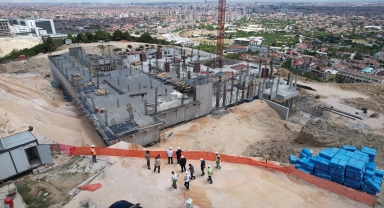 Konya turizmine katkı sunması hedeflenen Akyokuş Kasrı'nın inşaatı sürüyor