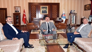 Kültür ve Turizm Bakan Yardımcısı Demircan, Vali Tekbıyıkoğlu'nu ziyaret etti