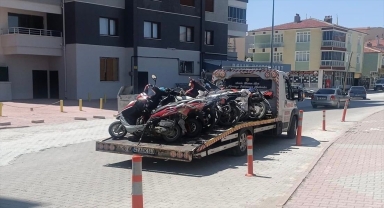 Kulu'da motosiklet denetiminde 32 bin 687 lira ceza uygulandı