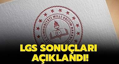 LGS 2022 sonuçları açıklandı