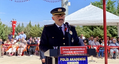 Sivas, Yozgat, Kayseri, Kırşehir ve Niğde'de polis adayları mezun oldu