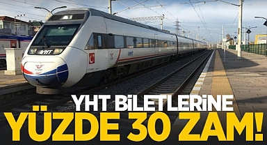 Tren Biletlerine Yüzde 30 Zam Geldi