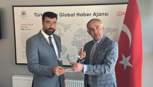 TSKGV Genel Müdürü Sadık Piyade'den AA Bölge Müdürlüğü'ne ziyaret