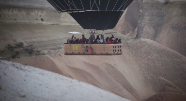 Turistler, Kapadokya'nın 