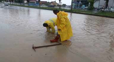Yozgat'ta sağanak etkili oldu