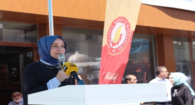 AK Parti Genel Başkan Yardımcısı Leyla Şahin Usta Seydişehir'de açılışa katıldı