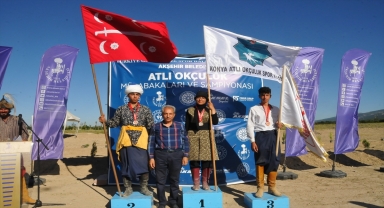 Akşehir Atlı Okçuluk Doğu Grubu Müsabakaları Çeyrek Final Müsabakaları tamamlandı