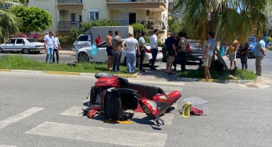 Alanya'da trafik kazasında 4 kişi yaralandı