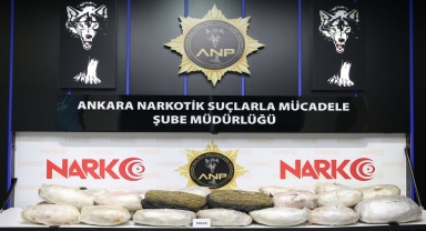 Ankara'da bir tırda 50 kilogram uyuşturucu ele geçirildi