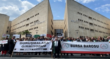 Avukat Servet Bakırtaş'ın öldürülmesi Bursa, Eskişehir ve Kütahya'da protesto edildi