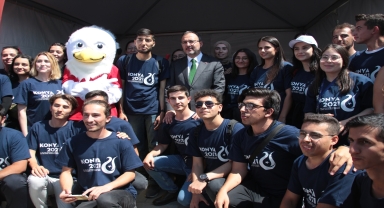 Bakan Kasapoğlu, Konya'da 5. İslami Dayanışma Oyunları etkinlik alanını gezdi