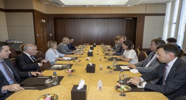 CHP heyeti, Almanya Dışişleri Bakanı Baerbock ile görüştü