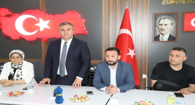 Çubuk'ta bayramlaşma programı düzenlendi