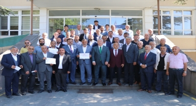 Dodurga Belediye Başkanı Kaşıkcı, mazbatasını aldı