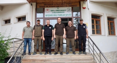 Doğa Koruma ve Milli Parklar Genel Müdürü Şahin, Beyşehir'i ziyaret etti