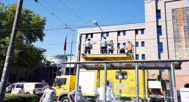 Eskişehir'de tramvay hattında arıza