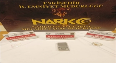 Eskişehir'de uyuşturucu madde ele geçirdi