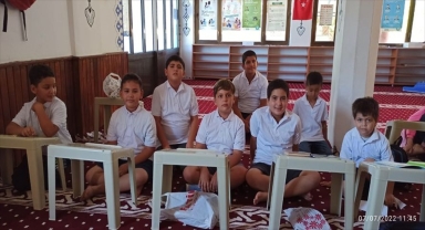 Finike'de camilerde Kur'an-ı Kerim kursları başladı