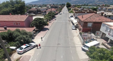 Finike'de dron destekli trafik denetimi gerçekleştirildi